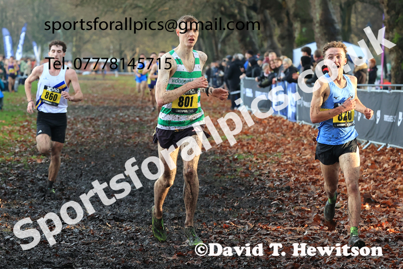 Senior Mens and Under-23s 2025 Liverpool Cross Challenge, Sefton Park, Saturday, November 22th. Photo: David T. Hewitson/Sports for All Pics